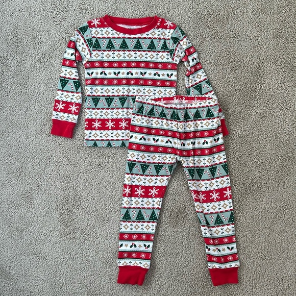 Carter’s Christmas holiday pajamas, 3T - Picture 1 of 3